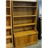 Image 1 : MID CENTURY DANISH MODERN TEAK BOOKSHELF WITH BOTTOM CUPBOARD
