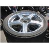 Image 2 : SET OF 4 FEDERAL LOW PROFILE TIRES WITH UNIVERSAL ALLOY MAGS SIZE 225/45R17