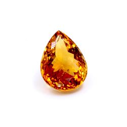 95 ct & up Citrine Pear Shaped Loose Stone