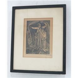 Leopoldo M?ndez, Mexican Woman