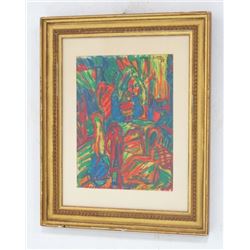 Karl Schmidt-Rottluff, Abstract