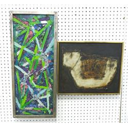 Demarest mixed media & Filip Field abstract