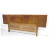 Image 1 : Grosfeld House king sized walnut headboard