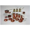 Image 1 : Lot of Miniature Copper Cookware