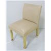 Image 2 : Set of 4 brass upholstered side chairs