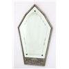 Image 1 : Deco silvered & etched mirror