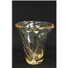 Light amber Daum vase