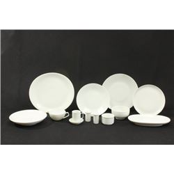 Rosenthal white porcelain partial dinner service