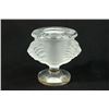 Image 2 : Lalique Crystal Lion Small Vase & Matching Tray