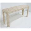 Image 2 : Maitland Smith Tessellated Marble Console
