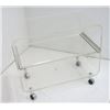 Image 2 : Lucite 3 Tier Cart