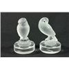 Image 2 : 6 Lalique glass bird place holders