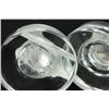 Image 7 : 6 Lalique glass bird place holders