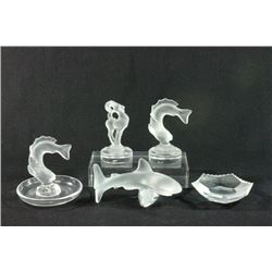 5 Lalique, France pieces