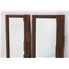 Image 2 : Pair of Brutalist style mirrors