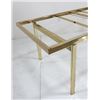 Image 3 : Milo Baughman brass dining table