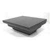 Image 1 : Karl Springer style grass cloth coffee table