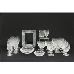 Lot of Waterford crystal
