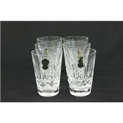 6 Waterford Crystal Glasses