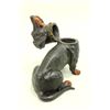 Image 2 : Cold Patinated Bronze Dog Inkwell