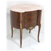 Image 2 : Louis XV style marble top inlaid commode