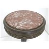 Image 2 : Marble top bronze mounted lamp table
