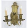 Image 2 : Pair of French Victorian style 2 arm Sconces