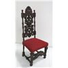 Image 2 : Carved high back chair