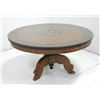 Image 1 : Inlaid round Victorian coffee table