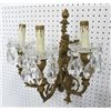 Image 2 : Pair of Louis XVI style ormolu bronze sconces