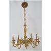 Image 1 : 10 light dore bronze chandelier