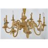 Image 2 : 10 light dore bronze chandelier