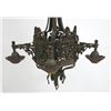 Image 2 : Gothic style 5 light metal chandelier