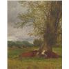 Image 1 : Aaron Draper Shattuck, "Cows at Rest in Meadow"