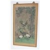 Image 1 : Chinese scroll, Peacocks & Birds