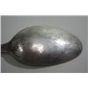 Image 10 : Three 18th c. coin Silver serving spoons