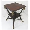Image 1 : Mahogany lamp table