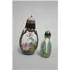 Image 8 : 5 Chinese enameled snuff bottles
