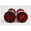 Image 7 : Pair of Red Lusters