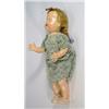 Image 1 : 1960s doll with open and close eyes and open mouth and a green dress, 50cm high…