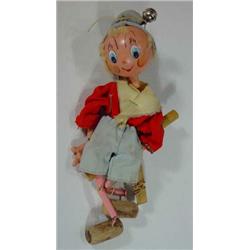 Hand painted Pelham gypsy puppet…