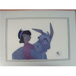 Two framed Disney cells, one with certificate 'The Small One' 1978…