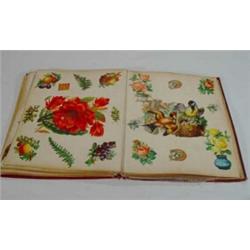 Victorian child's scrap album…