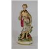 Image 1 : Hand painted and gilded 18th century Derby porcelain figurine of a girl clutching shells and fish…