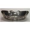 Image 1 : Liberty's Art Nouveau pewter oval dish, decorated with stylised flowers, marks to base, 25cm in l…