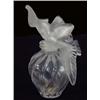 Image 1 : Large Lalique embracing doves commercial perfume bottle and stopper, etched and paper label to ba…