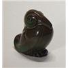 Image 1 : Green glazed Royal Doulton Lambeth stoneware stylised bird paperweight, 8cm high…