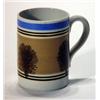 Image 1 : Mocha half pint mug, 11cm high…