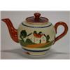 Image 1 : DMW mottoware teapot, 'May the hinges of friendship never go rusty', 12cm high…