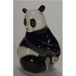 Seated USSR panda, 14cm high…